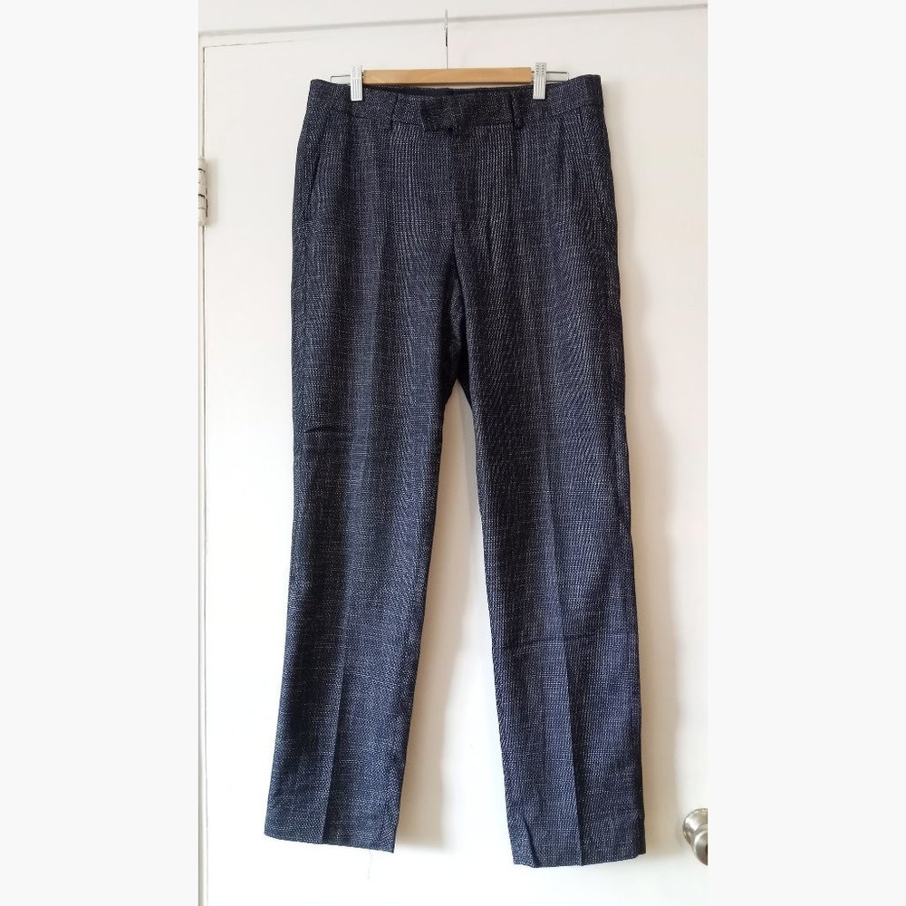 LLOYD & JEFFERSON - Viscose blue pants - Sz 32 (W34)